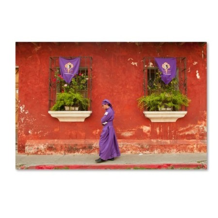 Robert Harding Picture Library 'Woman In Purple' Canvas Art,22x32